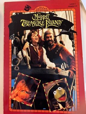 Muppet Treasure Island All Aboard Reading (Vintage Book) by Jennifer Dussling